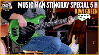 Music Man StingRay Special Collection  StingRay 5String H  Kiwi Green [upl. by Robinet]