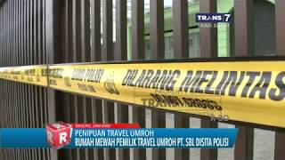 TRANS7 JABAR  POLISI SEGEL KANTOR TRAVEL UMROH PT SBL BANDUNG [upl. by Ray373]