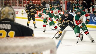 Highlights from Brandon Wheat Kings vs Kensington Wild at the 2024 TELUS Cup [upl. by Judenberg]