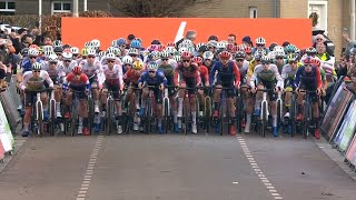 Cyclocross Hulst Men Elite 50fps 30 Dec 2023 [upl. by Asiilanna]