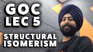 GOC Lec 5  Structural Isomerism Tautomerism  JEE General Organic Chemistry Pahul sir  2024 2025 [upl. by Neerual295]