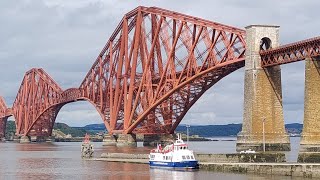 London to Edinburgh by easyJet Flight amp Boat Tour Maid of the Forth Bridge Trip Report ScotRail Vlog [upl. by Landbert]