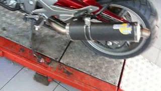 Honda CBF 1000 LeoVince sound [upl. by Nivan]