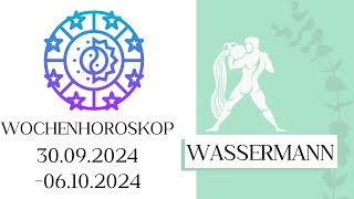 ♒ Wochenhoroskop  Wassermann  3009061024  KW 402024 [upl. by Siuqcram]