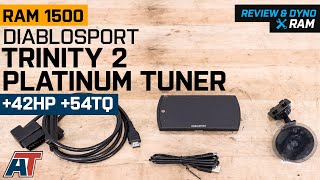 20032014 RAM 1500 57L V8 Diablosport Trinity 2 Platinum Tuner Review amp Dyno Test [upl. by Aliahkim]