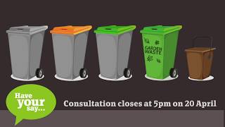 Consultation  changes to bin collections [upl. by Nylarac]