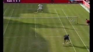 Sampras backhand slice return [upl. by Trahurn]