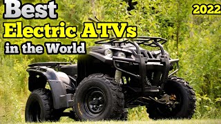 Top 10 Best Electric ATVs  Amazing 4 Wheelers in 2022 [upl. by Gide774]