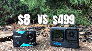 Can A Cheap Action Camera Do Better Than a GoPro Hero 10 [upl. by Atilrac562]