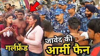 जावेद से मिलने आयीं आर्मी कश्मीर से हरियाणा javed gani ki new kusti [upl. by Jeminah]