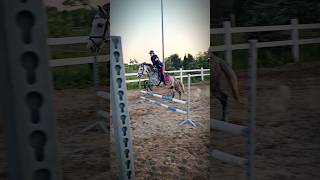 Parkury na Adele 🐎💎 horsey horse equestrian horseriding horsejumping prohorsesridingcenter [upl. by Tayyebeb]