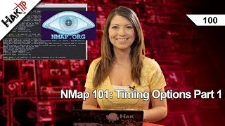 NMap 101 Timing Options Part 1 Haktip 100 [upl. by Nohsal]