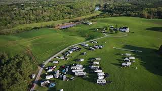 OAK GROVE HARE SCRAMBLE 2024 drone fly over [upl. by Merri110]