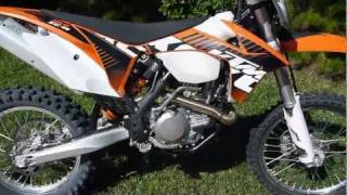 2012 KTM 450xcw First Review [upl. by Allerbag]