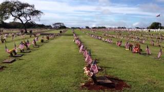 makawao veterans cemetery [upl. by Yhtomit]