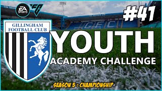 GILLINGHAM  YOUTH ACADEMY CHALLENGE  PROMOTION RIVALS   EA FC  SEASON 5  EPISODE 41 [upl. by Ultima740]