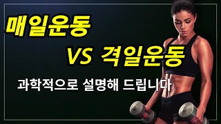 과학적으로 증명된 매일운동vs격일운동 [upl. by Meg]