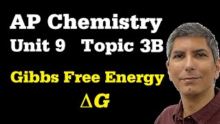 How to Calculate ΔG Gibbs Free Energy  AP Chem Unit 9 Topic 3b [upl. by Aerised]