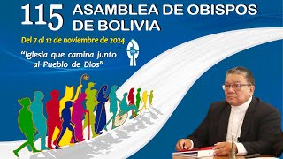 Mons Aurelio Pesoa llama a la Iglesia a ser signo de esperanza ante la crisis en Bolivia [upl. by Terry]