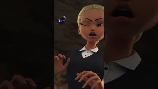 Nooooo dont read it 😱😈🦋 Watch Miraculous World London on Disney miraculous miraculousworld [upl. by Murtha]