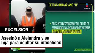 Detienen a presunto asesino de Alejandra y su hija en Colima [upl. by Prakash]