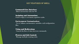 LINUX Shell [upl. by Hare]