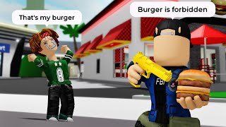 NO BURGER ❌🍔 ROBLOX Brookhaven 🏡RP  FUNNY MOMENTS [upl. by Anilemrac]