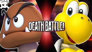 Goomba vs Koopa  DEATH BATTLE sub español [upl. by Yrrak]