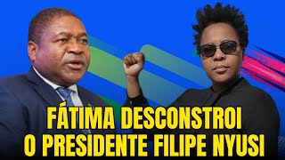 FÁTIMA MIMBIRE DESQUALIFICA O DISCURSO DO PRESIDENTE FILIPE NYUSI [upl. by Nabalas]