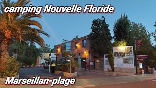 camping Nouvelle Floride in Marseillan plage [upl. by Gwendolin]