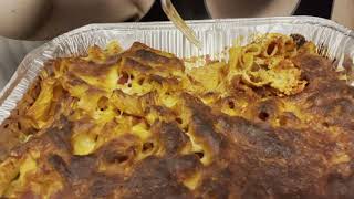 ASMR Eating Sounds Baked Ziti No Talking [upl. by Devonna]