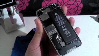 SWBox iPhone 4S Back Cover  Review amp Installation [upl. by Nennerb]