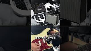 ToneX Vox AC30 vs ToneX Fender Twin Reverb Worship guitar pedalboard fender vox worship reverb [upl. by Yllah528]