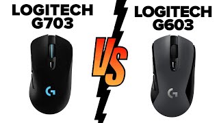 Logitech G703 Lightspeed vs Logitech G603 Lightspeed  Which Mouse Is Better [upl. by Jack]