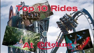 Top 10 Rides at Efteling 2024 [upl. by Giustina590]