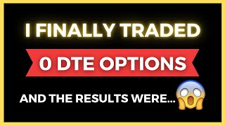 Can You Actually Be Profitable Trading 0 DTE Options [upl. by Fallon]