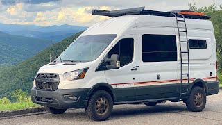 Ultimate AWD Ford Transit Camper Van WalkThrough  Storyteller Overland MODE LT [upl. by Aliak290]