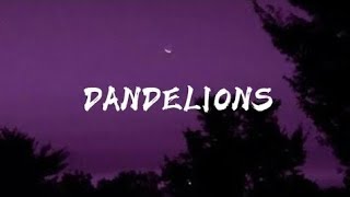 Dandelions  Ruth b  song  lyrics ⁠◕⁠ᴗ⁠◕⁠✿⁠ [upl. by Alysoun]