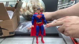 DC CollectiblesDC Direct Icons Superman with Kelex and Stand 6quot scale [upl. by Koerner]