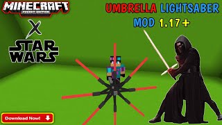 √star wars lightsaber mod minecraft pe 117 minecraft star wars advanced lightsabers mod [upl. by Ayor]