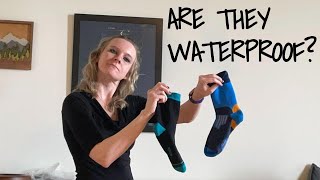 Testing and Reviewing Waterproof Socks DexShell vs RandySun [upl. by Hareemas]