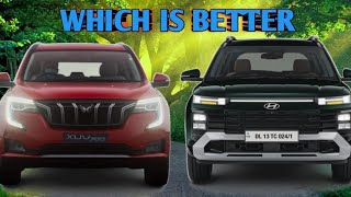 new alcazar facelift2024 vs xuv700 details comparison WHICH IS BETTER [upl. by Gawen507]