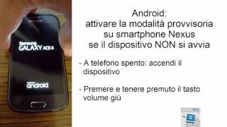 Modalità provvisoria Android Samsung  come entrare se lo smartphone NON si avvia [upl. by Niko982]