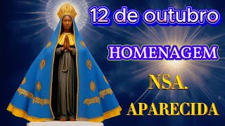 12 de Outubro 2024  Homenagem  Nsa Senhora Aparecida  CantoKaraokeLetra [upl. by Godspeed992]