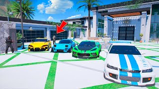 Cazarrecompensas Saquean Mi garage de Carros  Gta 5 Roleplay [upl. by Rolyks651]