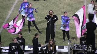 Rockingham County High School Marching Band at Northwest Guilford High School 10282023 [upl. by Wulfe]