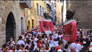 Uztailaren 12 Iruñeko erraldoiak Gigantes de Pamplona San Fermín [upl. by Tyika]