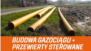 Budowa gazociągu wzdłuż ulicy Wodnej w Świeciu [upl. by Nywnorb]