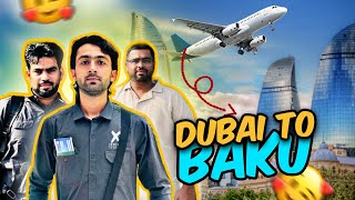 Dubai to Baku  Travel vlog  Visa process AirPort procedure and more [upl. by Eizzik]