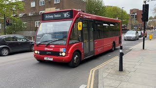 I Think This Is Londons Most Ugliest Bus Optare Solo on Route W5 at Archway [upl. by Irolav]